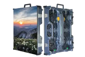 New Magnetic Screen Outdoor Waterproof P3.91 LED Screen Hot Sell 500*500mm Die Casting Aluminum Cabinet
