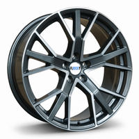 Jantes Flrocky 20 21 22 pouces PCD 5X112 avec finition noire pour Audi