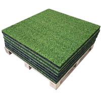 Lantai Karet Pabrik Langsung, Strip Karet Rumput dengan Granul EPDM untuk Penggunaan di Gym