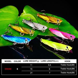 Esca di pesca occhi 3D 11g 15g 21g 30g 40g metallo Vib esca che affonda vibrazioni <span class=keywords><strong>artificiali</strong></span> per Bassbait - Product Image 3