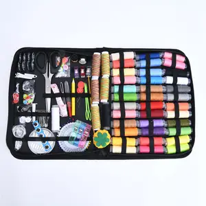 230PCS Oxford Fabric Case Portable Basic Sewing Repair Kit for Beginners Traveler Emergency