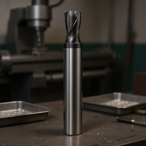 Ttake Standard Hss Co <b>Cutter</b> Ta1414 TiAln Coated 30 Degree Helix Short For Slots 2 Cutting <b>Edges</b> Weldon Shank - Product Image 3