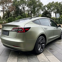 Vinyle Adhésif pour Voiture Gris Minaki Métallisé Effet Fantôme en PET TPU Coulé, 1,52x16m/5x55ft, Rouleau Complet, Vente en Gros, Usine de Guangzhou