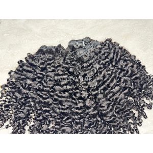 Nguyên Campuchia 3B Mềm Kinky Xoăn Tóc Bán Buôn 10 "-30", 100% Human Top Grade Thô Campuchia Tóc Màu Tự Nhiên - Product Image 2