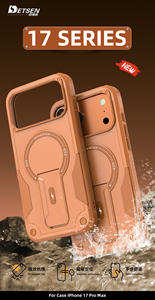 Coque de téléphone compatible avec iPhone 17 Pro Max avec support magnétique dissimulé, coque intégrale anti-chute - Product Image 6