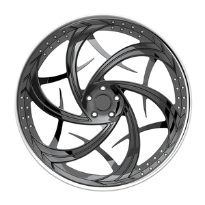 Jantes de luxe personnalisées à 5 trous en alliage forgé de 16 à 24 pouces, adaptées aux Chevrolet <span class=keywords><strong>C10</strong></span>, Curved Saber, Impala, Monte Carlo - Product Image 3