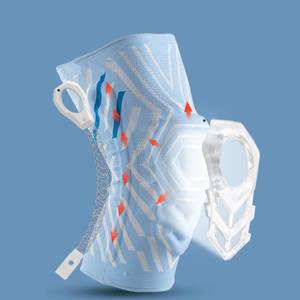 Professional Protection Lightweight Breathable Nylon/Spandex Drawstring Closure <b>Running</b> Basketball 3D Knitted Patella Support - Product Image 1
