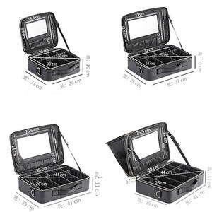 <span class=keywords><strong>Estuche</strong></span> <span class=keywords><strong>de</strong></span> maquillaje <span class=keywords><strong>para</strong></span> <span class=keywords><strong>mujer</strong></span> con asa, correas <span class=keywords><strong>para</strong></span> los hombros, <span class=keywords><strong>estuche</strong></span> <span class=keywords><strong>de</strong></span> nailon profesional <span class=keywords><strong>de</strong></span> fábrica <span class=keywords><strong>de</strong></span> viaje, maleta <span class=keywords><strong>para</strong></span> maquillaje, tamaño personalizado - Product Image 6