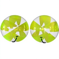 Ballon de football à bulles gonflable en TPU/PVC, durable, amusant, de haute qualité, écologique, taille personnalisable, pour jeux sportifs en plein air – Vente chaude