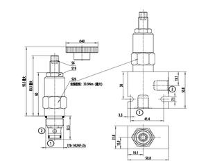 Válvula de Alivio Hidráulica de Acción Directa RV10-PO - Product Image 4