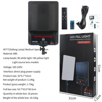 100M gamme professionnel LED panneau de lumière de remplissage 2.4G télécommande photographie éclairage carré Softbox vidéo Studio lumière
