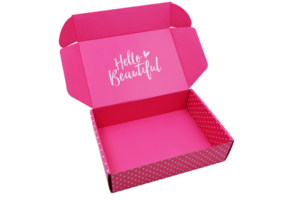 Boîte d'expédition en carton ondulé personnalisée, imprimée, pour vêtements, en-cas, cosmétiques, produits de maquillage, boîte d'abonnement mensuel - Product Image 6