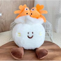En stock : Jouets en peluche super doux en tissu court, légers, design corporel souple, 8 pouces, pour l'allée des jouets des supermarchés
