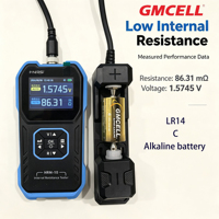 Pile alcaline GMCELL 1,5 V format C LR14 AM2 à décharge plate stable, anti-fuite, vente en gros pour lampe torche et radio