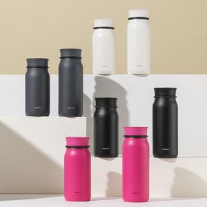 PINKAH Bouteille isotherme personnalisée en acier inoxydable à double paroi de 24 oz, anti-fuite, avec filtre, pour les voyages - Product Image 3