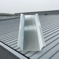 Gouttière ronde en fibre de verre de style industriel, matériau de construction durable pour le drainage des toits et la collecte des eaux de pluie