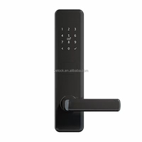Cerradura Inteligente para Puerta TT APP con Funciones Antirrobo e Impermeables, Desbloqueo con Tarjeta Remota sin Llave para Uso en el Hogar y Hoteles