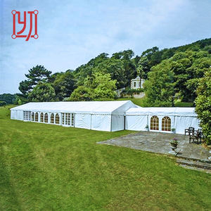 Tente de réception extérieure en aluminium de 20 m pour 500 personnes, idéale pour mariage, événement, ou fête de lune de miel - Product Image 2