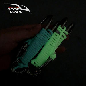 Cuerda de Seguridad para Buceo KEEP DIVING, Acero Inoxidable 316, Resistente al Agua de Mar, Gancho de Doble Flujo, SSA-SLG12 - Product Image 3