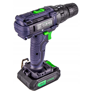 Taladro percutor <span class=keywords><strong>inalámbrico</strong></span> JimBon Power Hammer Wall, destornillador eléctrico de 21 V con puntas hexagonales, 2 baterías de 20 V - Product Image 2