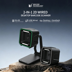 Escáner de <span class=keywords><strong>C</strong></span>ódigo de Barras Omnidireccional de Escritorio Xincode, Lector de <span class=keywords><strong>C</strong></span>ódigos de Barras 2D con Cable USB, Escáner de Precios para Supermercado GT-8900A - Product Image 1