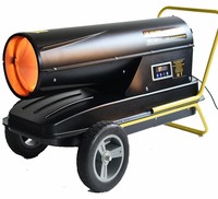 Ventilateur de chauffage de carburant industriel, ferme d'élevage haute puissance, poêle à souffle chaud, serre de séchage diesel, unité de chauffage de grande surface