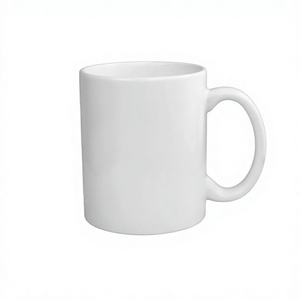 White Ceramic Coffee <b>Mug</b> <b>Large</b> Capacity Reusable Dishwasher Safe Modern Office Gift Cup with Logo Customization - Product Image 1