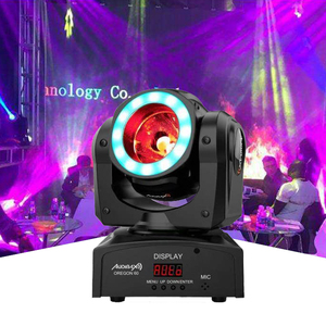 Cabeza movil dj mini spot testa mobile spikie impermeabile ip65 mini wash discotecas luces 60w led luci a testa mobile - Product Image 6