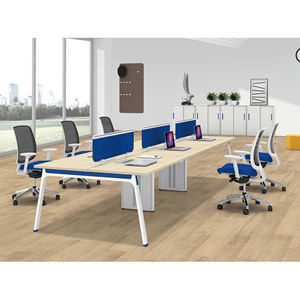 Escritorio de Oficina Modular Moderno y Personalizable de Madera, con Características Duraderas para Estación de Trabajo del Personal, Borito - Product Image 5