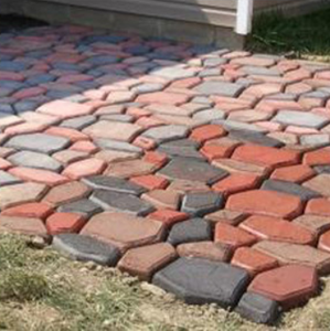 Renfa-Molde de pavimentación de hormigón y piedra de ladrillo de plástico, molde decorativo para pavimento de jardín, bricolaje - Product Image 2