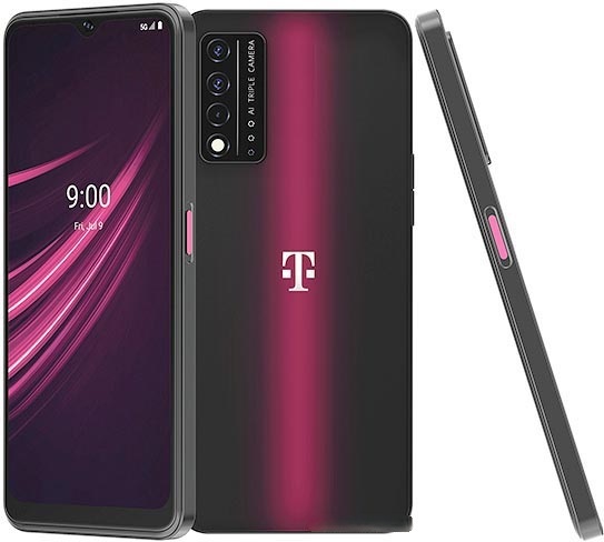 The Latest T-Mobile REVVL V+ 5G Dual SIM TD-LTE US with a Massive 5,000 MAh Battery Plus Fingerprint Big 6.82-inch Sensor