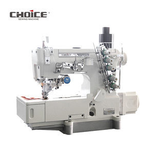 Machine à coudre interlock à entraînement direct informatisée GC500-01CB-EWT-DD avec coupe-fil électrique automatique et levage automatique du pied presseur - Product Image 4