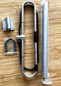 Antenne omnidirectionnelle 4 dipôles à gain élevé 400-470 MHz, antenne Yagi directionnelle UHF pour station de base, répartiteur de puissance de communication en aluminium à 4 baies - Product Image 5