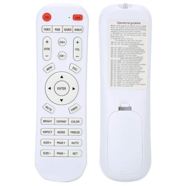 New Universal Remote Control for Panasoni Epson Benq Dell Viewsonic Projector