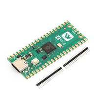Placa de Desarrollo Raspberry Pi Pico 2W con Wi-Fi 6, Microcontrolador de Doble Núcleo, MicroPython RP2350
