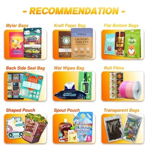 Sac plat à fond carré imprimé sur mesure de qualité alimentaire pour les emballages de pâtes, de chocolat, de biscuits et d'aliments - Product Image 5