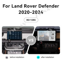 ZWNAV 13.3 pouces écran Android 13 Radio pour Land Rover Defender 2020-2024 lecteur multimédia Carplay Audio stéréo avec 360 BT