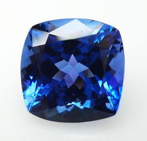 พลอยอัญมณี Tanzanite เจียระไนแบบตัดเป็นเหลี่ยมเพชรพลอยสังเคราะห์จากธรรมชาติ100% เกรด3A คุณภาพเกรดส่งออก - Product Image 3