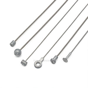 สายสลิงเชือกลวดเหล็ก1.2-2มม. พร้อมสายร้อยตาไก่พร้อมตะขอเกี่ยว - Product Image 4