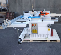Machine à bois combinée professionnelle 5-en-1 C300 - Raboteuse universelle, dégauchisseuse, scie et profilatrice