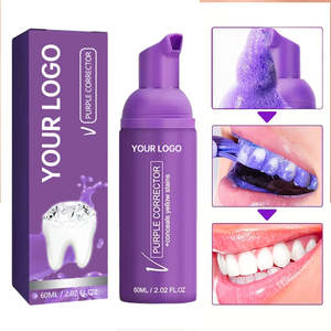 Pasta Dental Blanqueadora Herbal Morada con Sabor a Menta Fresca, Anti-Caries, Tamaño Regular para Uso Doméstico en Adultos - Product Image 4