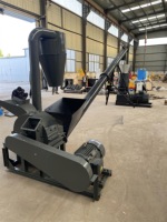 Broyeur de bois haute productivité pour la production de sciure, déchiqueteuse de branches et de bûches 220V/380V, capacité 1,5T pour la production de granulés de biomasse