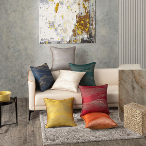Funda de Cojín Decorativa para Sala de Estar, Estilo Moderno, Bordada, para Hotel y Hogar, Jacquard, de Poliéster/Algodón - Product Image 3