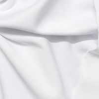 160-170gsm 100% Polyester HIGH F 100D144F Tissu plat tricoté en microfibre PU Revêtement dense épais pour sublimation à l'exportation