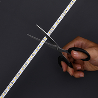 Gloriva 2835 Bande lumineuse néon cuivre 12V RGBIC IP65 9W Dimmable PCB nu Flexible 8*1000mm 120 LED/m Garantie 2 ans