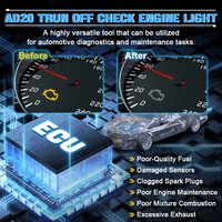 Actualización gratuita de por vida XTOOL AD20 Advancer OBD2 lector de código escáner herramientas de diagnóstico de motor de coche herramienta de escáner de Control de aplicación Android