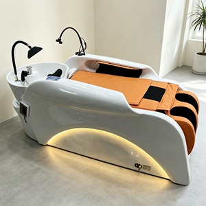 Sillón de Lujo para Salón de Belleza, Silla de Lavado de Cabello con Spa para la Cabeza, Silla de Masaje para Spa Capilar - Product Image 1