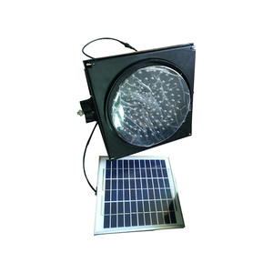 300 mét an ninh Led giao thông năng lượng mặt trời Powered blinker tín hiệu giao thông ánh sáng đường màu vàng an toàn dấu hiệu tín hiệu giao thông ánh sáng - Product Image 5