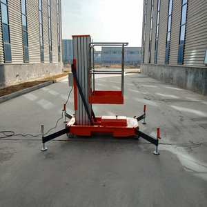 Thủy lực một bài di động rửa xe nhà để xe duy nhất bài xe nâng/cột duy nhất 6M 8M <span class=keywords><strong>10m</strong></span> nhôm nâng người đàn ông nâng - Product Image 6