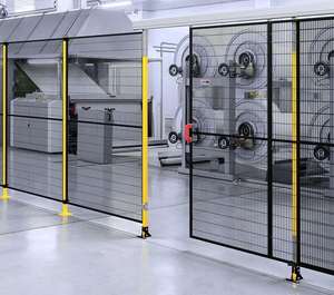 Produttore all'ingrosso mobile Robot recinzione rete in acciaio metallo officina pannelli di isolamento barriere di traffico per Area di cantiere - Product Image 2